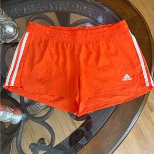Adidas Bright Orange Sports Shorts. Size M.